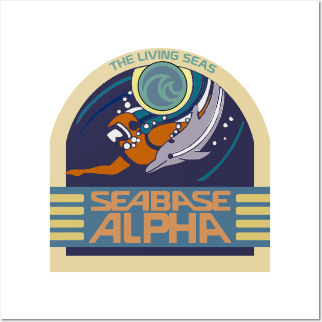Seabase Alpha Wall Art by Bt519
